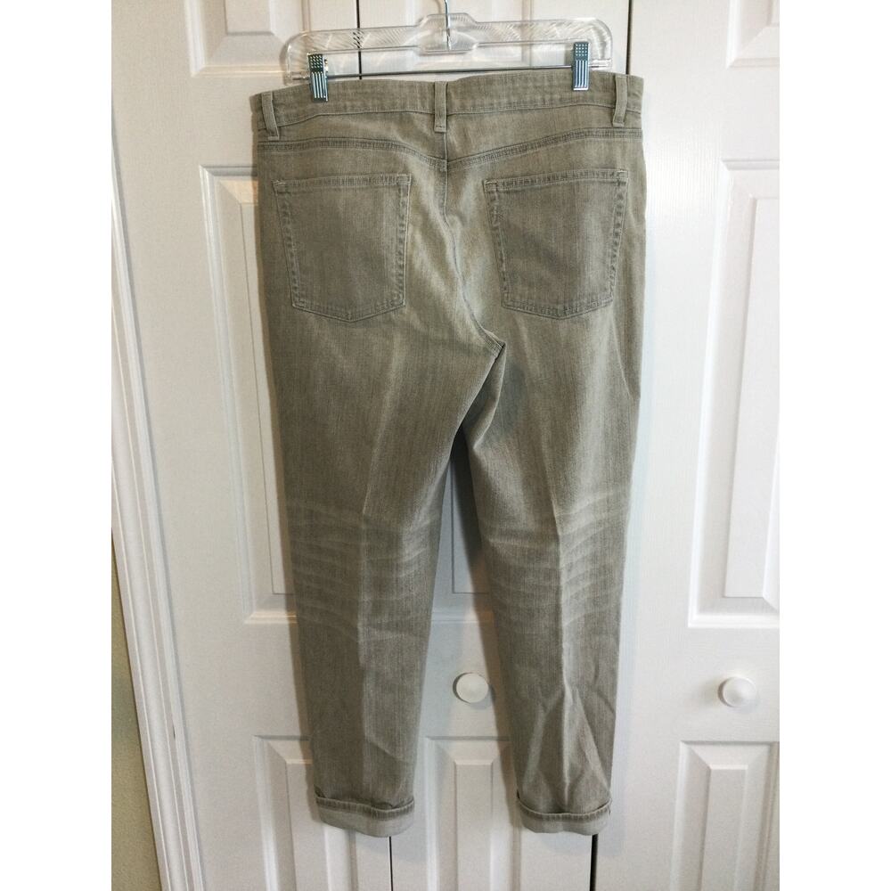 Eileen Fisher Mid Rise Straight Leg Ankle Jeans womens 20 - Picture 3 of 5